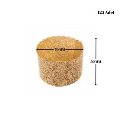 Adet Kek Kalıbı 70x50 mm 125 ad - 2