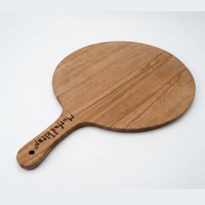 Yuvarlak Ahşap Pizza Küreği - 1