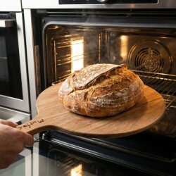 Yuvarlak Ahşap Pizza Küreği - 3