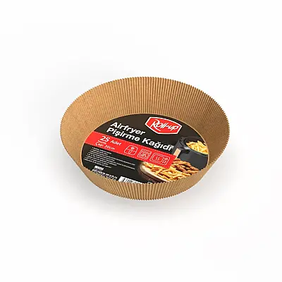 Airfryer Pişirme Kağıdı Yuvarlak 20cm 25li - 2