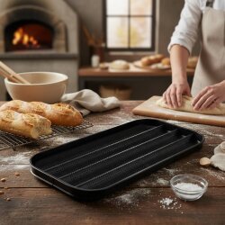 Teflon Baget Ekmek Tepsisi 1/1 - 2