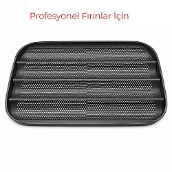 Teflon Kaplamalı Baget Ekmek Tepsisi GN 1/1 32,5×53 cm 