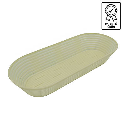 Balina Ekmek Hamur Mayalama Sepeti 52x15x9 cm - 1