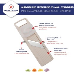 Louıs Tellıer Japon Mandolini 3 Bıçaklı - 5