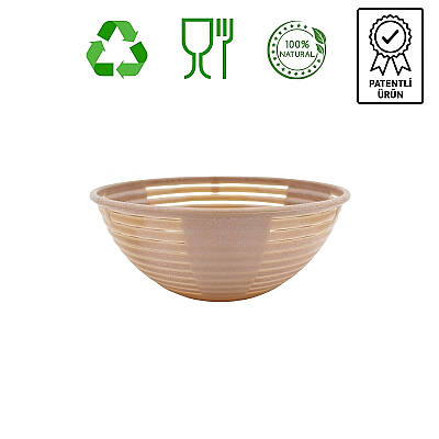 Yuvarlak Bio Hamur Mayalama Sepeti 20x8 cm - 1