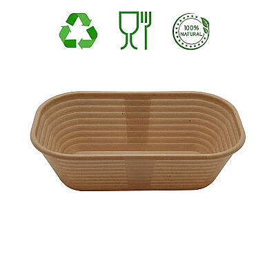 Oval Bio Ekmek Hamur Mayalama Sepeti 25x14x9 cm - 2