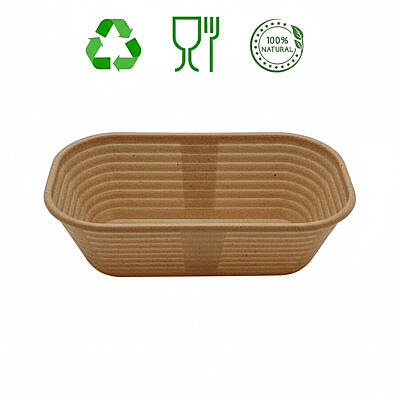 Oval Bio Ekmek Hamur Mayalama Sepeti 22x13,5x8,5 cm - 2
