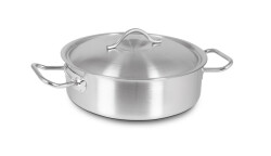 Çelik Tencere - Silindirik 24x7,5 cm - KAPP