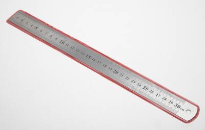 Paslanmaz Çelik Cetvel 30cm - 1