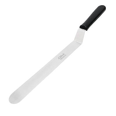 Pasta Paleti 304 Krom Esnek Kıvrık Oval Uçlu 26 cm - 1