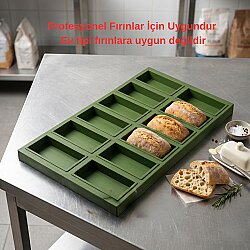 Profesyonel Ciabatta Ekmek Tavası & Tepsisi - 3