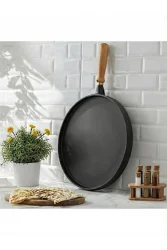 Çift Taraflı Döküm Gözleme & Grill Tava 34 cm - 1