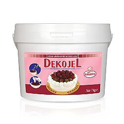 Dekojel Çilek Aromalı Sıcak Pasta Jeli 7 kg - DEKOJEL