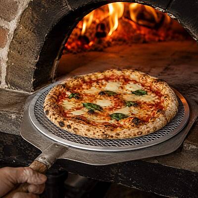 Delikli Pizza Teli 32 cm - 2