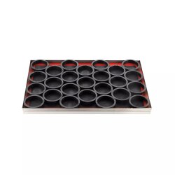 Silikomart Delikli Tart Kalıbı 8x2 cm - 6