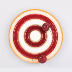 Silikomart Delikli Tart Kalıbı 8x2 cm - 8