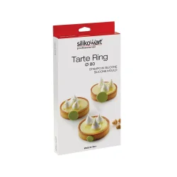 Silikomart Delikli Tart Kalıbı 8x2 cm - 21