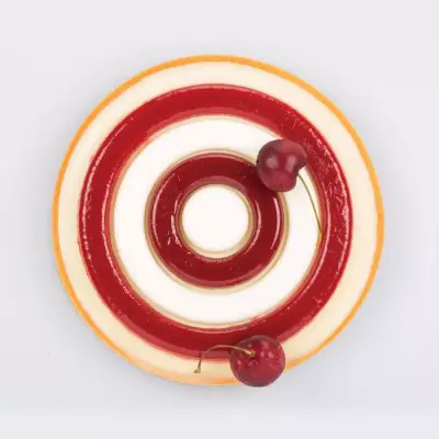 Silikomart Delikli Tart Kalıbı 8x2 cm - 24