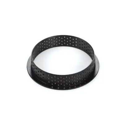 Silikomart Delikli Tart Kalıbı 8x2 cm - 25