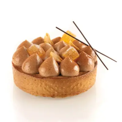 Silikomart Delikli Tart Kalıbı 8x2 cm - 30