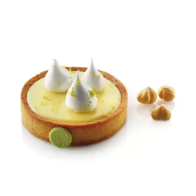 Silikomart Delikli Tart Kalıbı 8x2 cm - 32