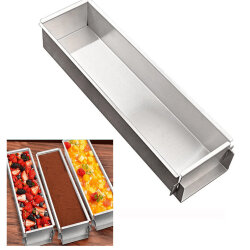 Dikdörtgen Tiramisu Pasta Kek Brownie Kalıbı 35 cm - 3