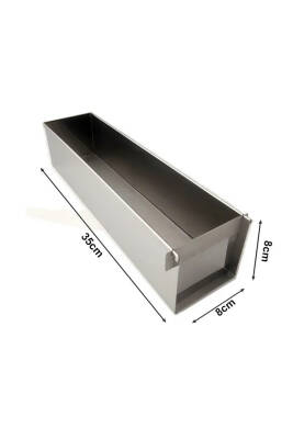 Dikdörtgen Tiramisu Pasta Kek Brownie Kalıbı 35 cm - 4