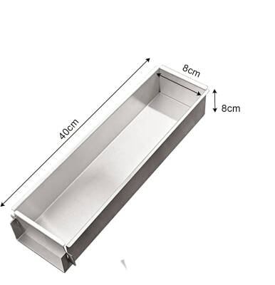 Dikdörtgen Tiramisu Pasta Kek Brownie Kalıbı 40 cm - 2