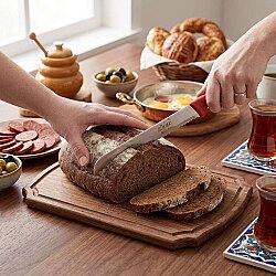 Paslanmaz Çelik Dişli Ekmek Bıçağı 18 cm - 3