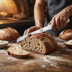Paslanmaz Çelik Dişli Ekmek Bıçağı 21 cm - 4