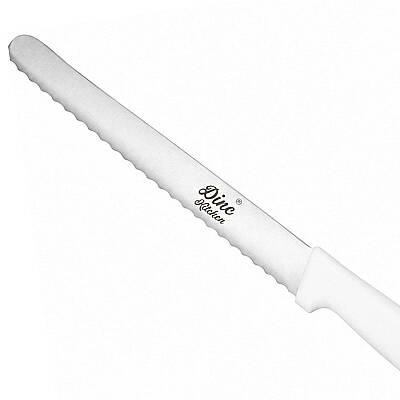 Paslanmaz Çelik DişliEkmek Bıçağı 22 cm - 3