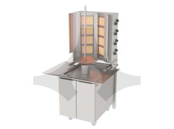 Döner Makineleri Duvara Monteli - ATALAY MUTFAK