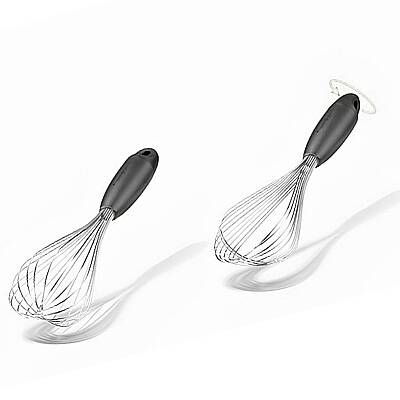 Dreamfarm Flisk Premium 3 Fonksiyonlu Çelik Çırpma Teli 29,5 cm - 1
