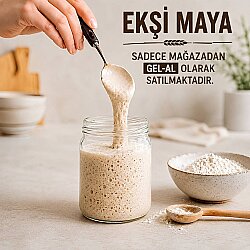 Glutensiz Ekşi Maya 100 gr - DİNC KİTCHEN