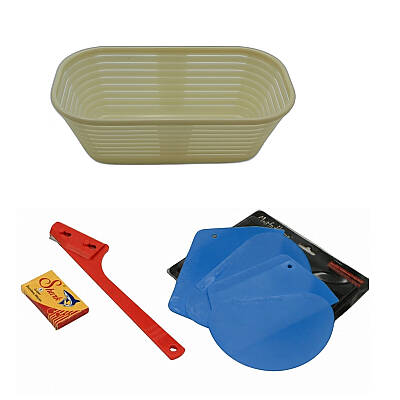 Ekmek Yapım Seti 25 cm Oval Sepetli - 2