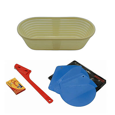 Ekmek Yapım Seti 26 cm Oval Sepetli - 2