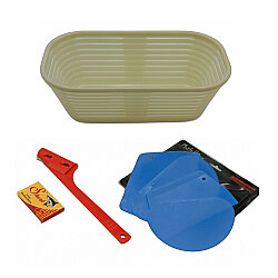 Ekmek Yapım Seti 28 cm Oval Sepetli - 2