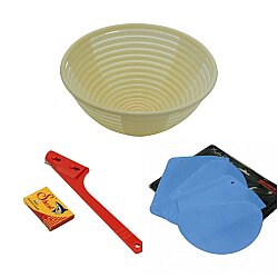 Ekmek Yapım Seti 20 cm Yuvarlak Sepetli - 2