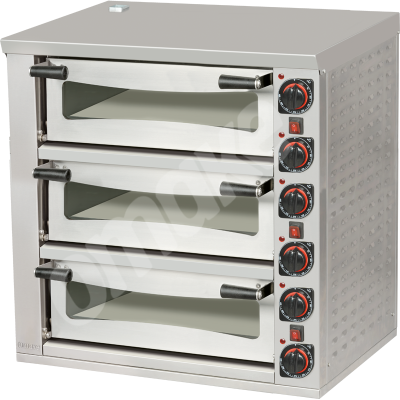 Elektrikli Pizza Fırını 50x50 3 Katlı - 1
