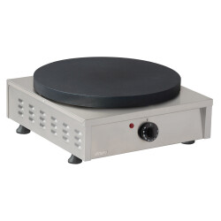 Elektrikli Teflonlu Krep Makinesi Düz - OMAKE