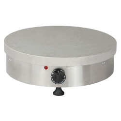 Elektrikli Teflonsuz Krep Makinesi Düz - OMAKE