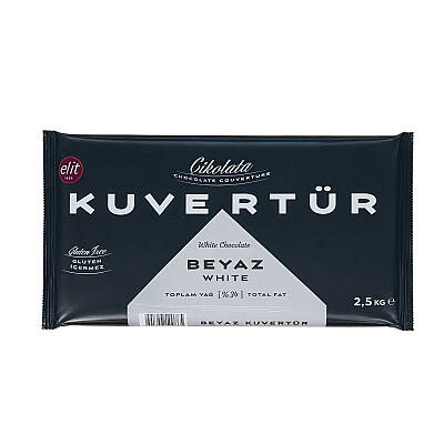 Elit Beyaz Kuvertür Çikolata - 1