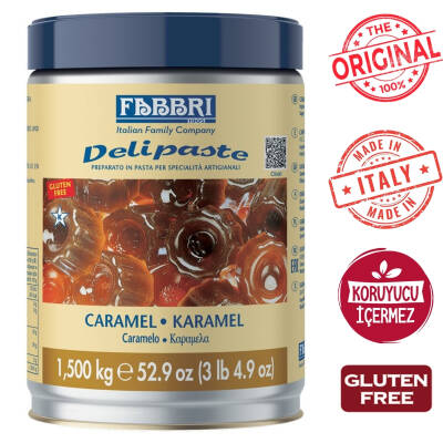 Fabbri Delipaste Dondurma Konsantresi Karamel Aromalı - 1