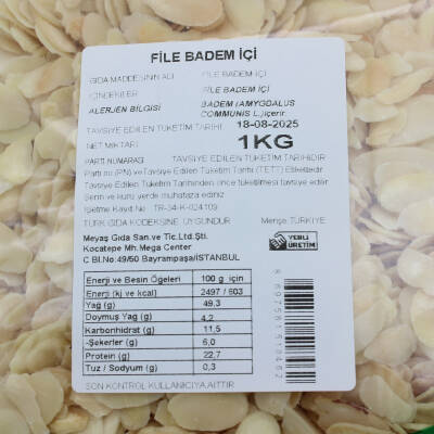 File Badem İçi 1 Kg - 3