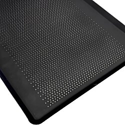 İtalyan Açılı Gastronom Delikli Teflon Fırın Tepsisi – 32,5x53x1 cm - 2