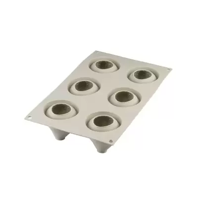 Silikomart Silikon Pasta & Kek Kalıbı Fragole e panna 3D Çilek - 2