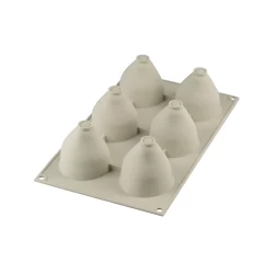 Silikomart Silikon Pasta & Kek Kalıbı Fragole e panna 3D Çilek - 3