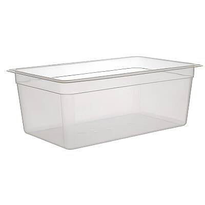 Polipropilen Gastronom Küvet GN 1/1 53×32,5×20 cm - 1