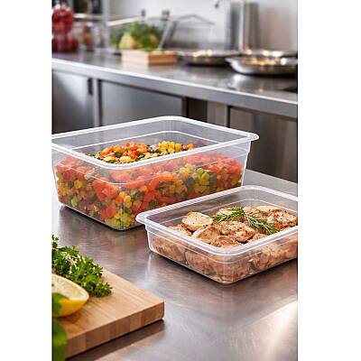 Polipropilen Gastronom Küvet GN 1/1 53×32,5×20 cm - 2
