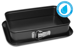 Guardini Kelepçeli Dikdörtgen Kek Kalıbı 19x28x7 cm - GUARDİNİ